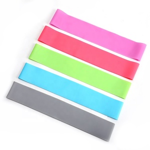 5 levels pack 12 inch circular stretch hip booty workout resistance TPE mini loop band set