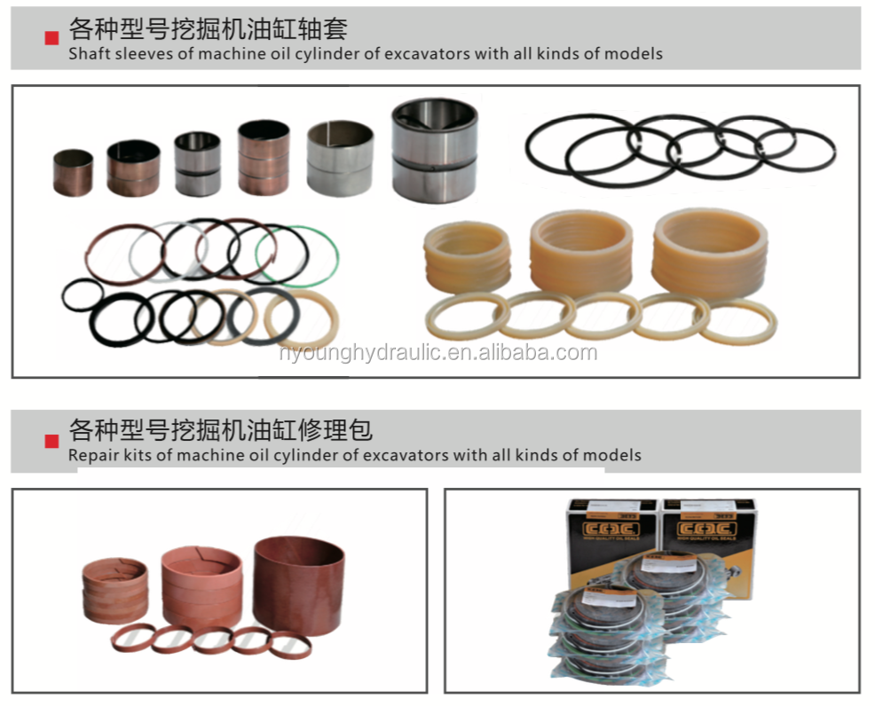 ty5くち Cylinder Gland for Hitachi Excavators - Durable & Reliable