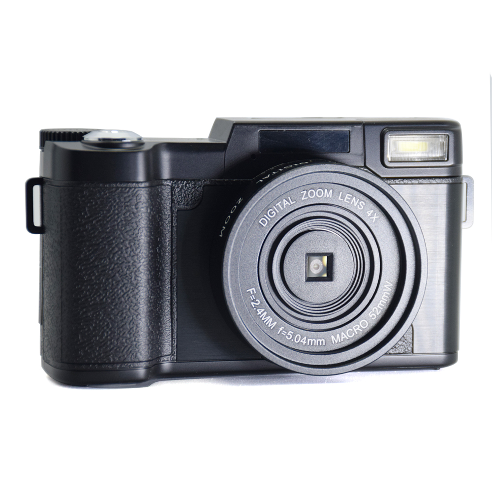 3.0" TFT Rotatable Screen 24MP HD Digital Camera Camcorder 1080P DSLR Digital Camera Video with 4x Zoom Cam