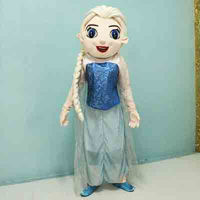 Frozen Anna /& Elsa Mascot Costumes
