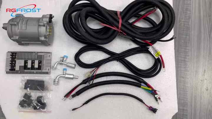 RGFROST 新型 12V 600W 自動車エアコン用圧縮機 ACEモデル