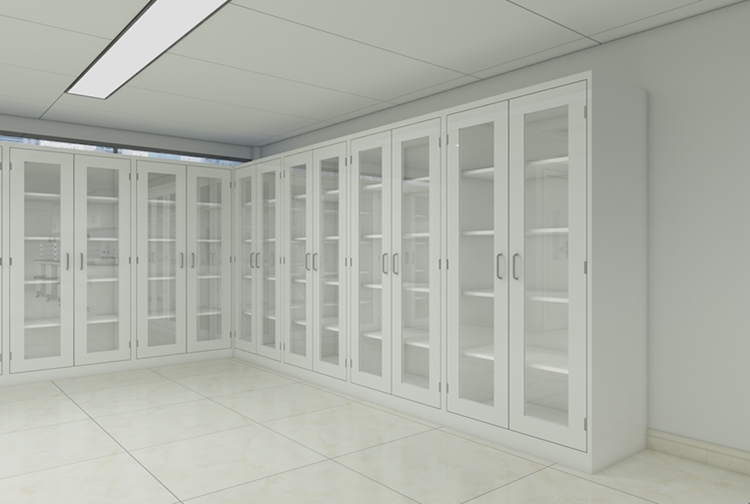 Reagent Laboratory Storage Cabinet Metal Medical Storage Cabinets 900mm