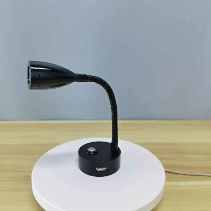 DC12V 24V Dimmable Flexible Gooseneck Caravan Interior Led Reading