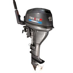 Twinsun15HP Outboard Motor 4 Stroke Panjang Poros Mesin Tempel Outboard Wing ASSY 15HP Perahu Motor Mesin Perahu Yamahas Yacht Mesin