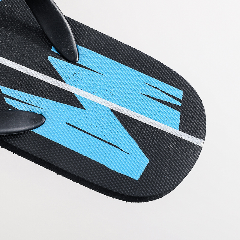 Custom Flip Flops for Men Outdoor Summer Beach Slippers Non-slip Flat Shoes 2020