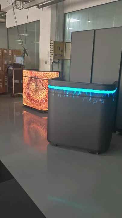 P1.25 P1.53 LED DJ Booth Bar Table with Animation for Shopping Mall ...