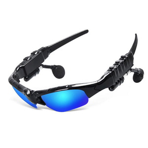 Customized new arrival cool mp3 men women polarized bluetooth sunglasses 2019