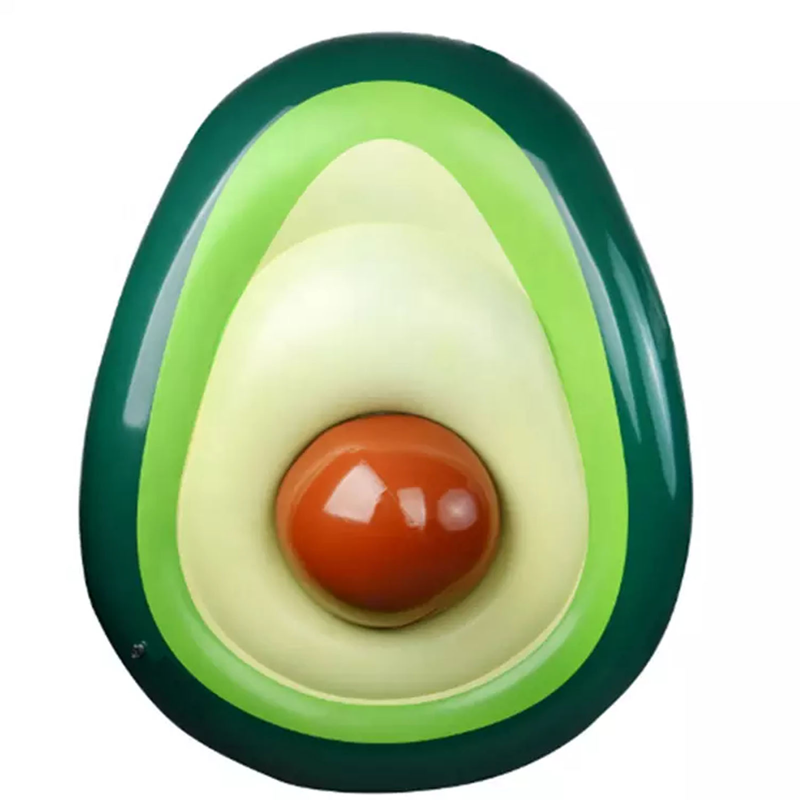 Огромный надувной поплавок для бассейна с авокадо, развлечение водой, большая летняя пляжная игрушка, плавающие шезлонги для взрослых