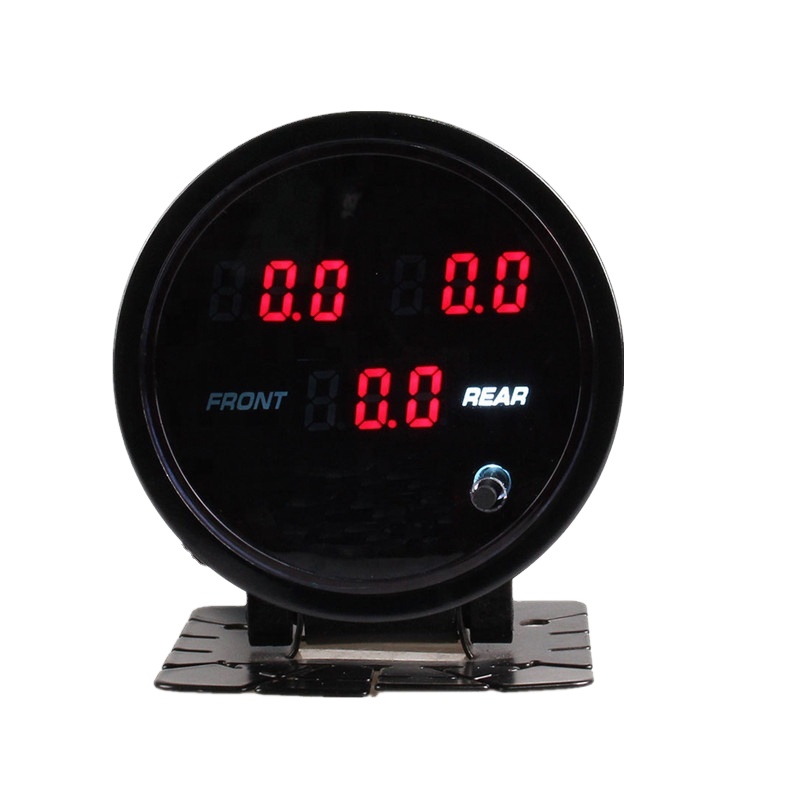 Цифровой Автомобильный манометр для пневматической подвески, 2 дюйма, 52 мм, PSI, бар, измеритель с датчиками 1/8 NPT для подвески по индивидуальному заказу