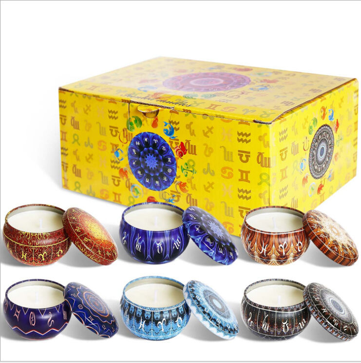 圣诞礼物香薰蜡烛,香薰蜡烛香豆蜡植物,用于缓解压力的蜡烛散装香薰