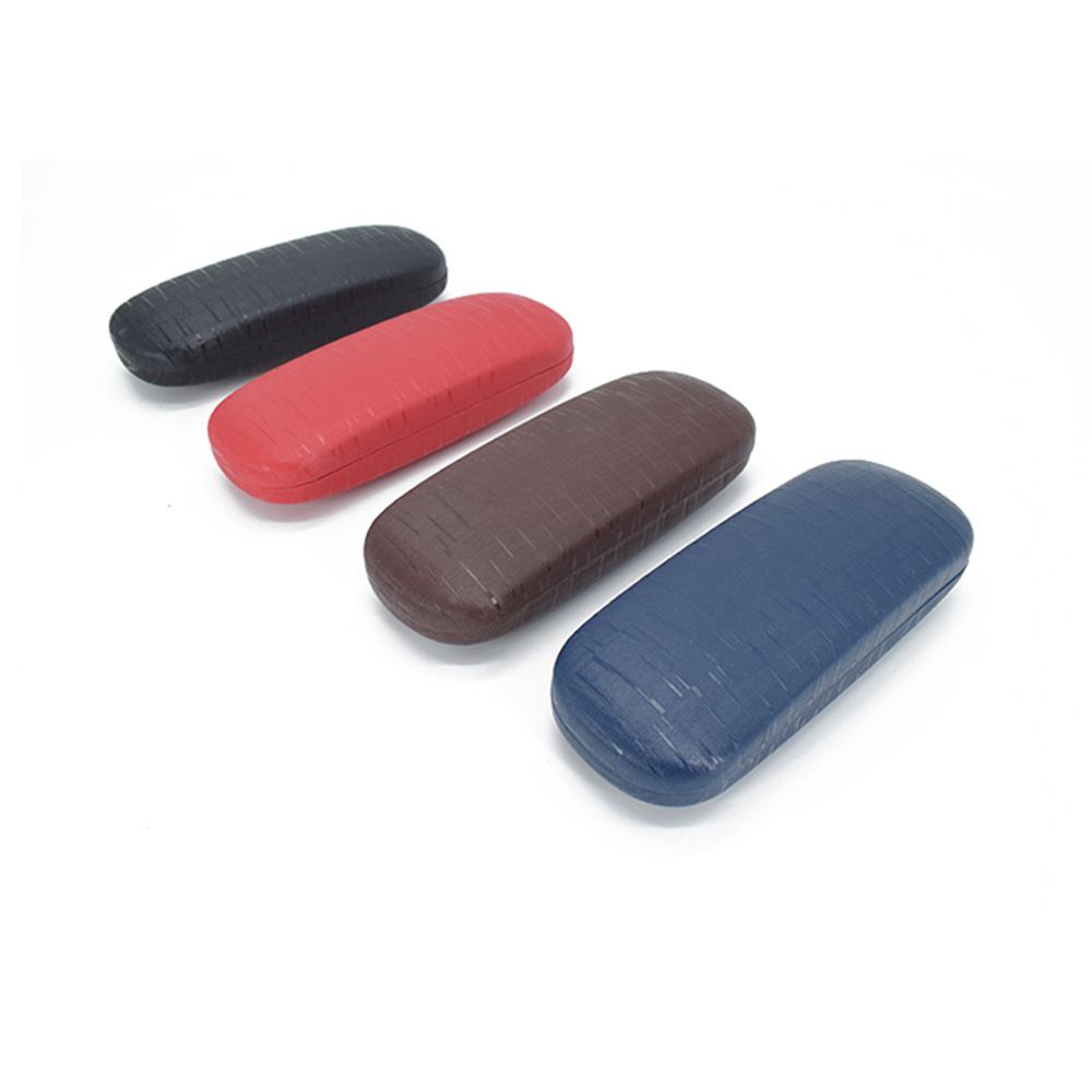 Couro Da Aleta Personalizado Vidros do Olho óptico Bonita E Leve Caso, Embalagem Óculos