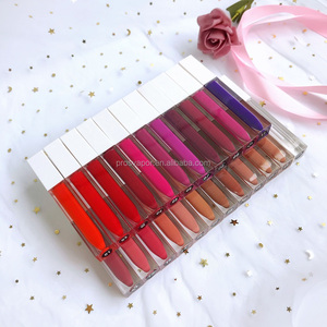 New Arrival Natural Wholesale Custom Matte Lipgloss Rose Gold Glitter Lip Gloss Private Label