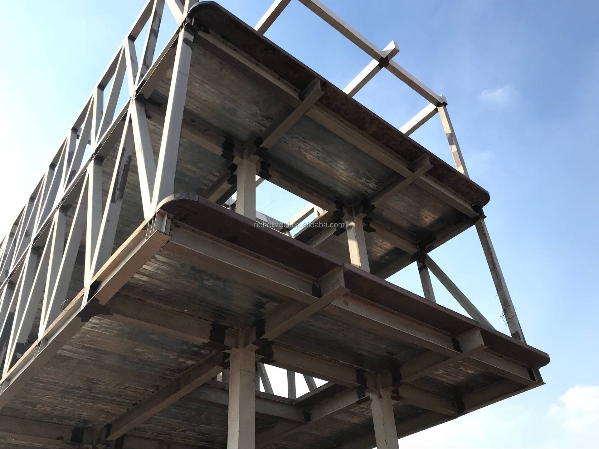 用于钢结构承包商的钢加工商埋弧焊钢结构梁柱制造