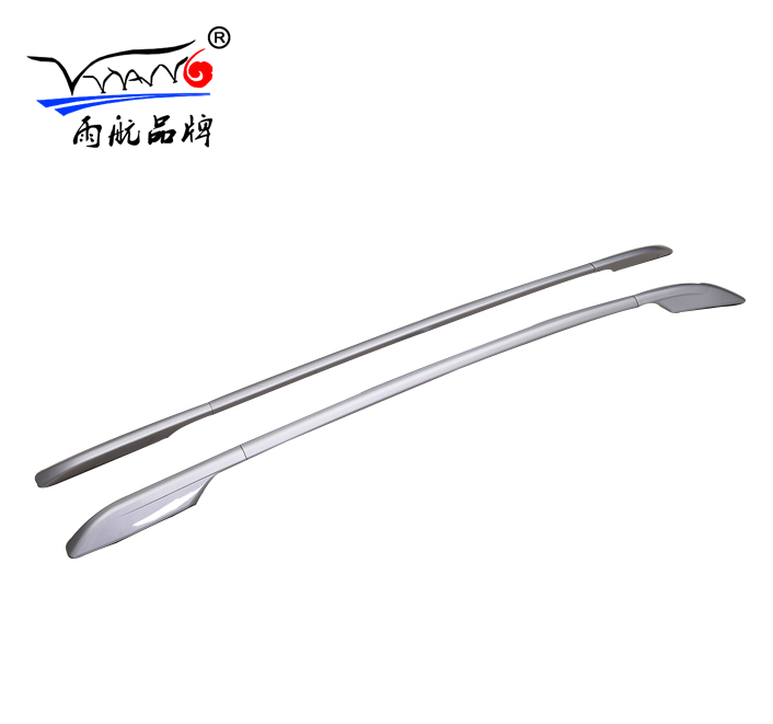 YH-C-092 высококачественный багажник на крышу из алюминиевого сплава, багажник, боковые рельсы, направляющие на крышу для Nissan X-trail/Rogue 2014 + пластиковая основа