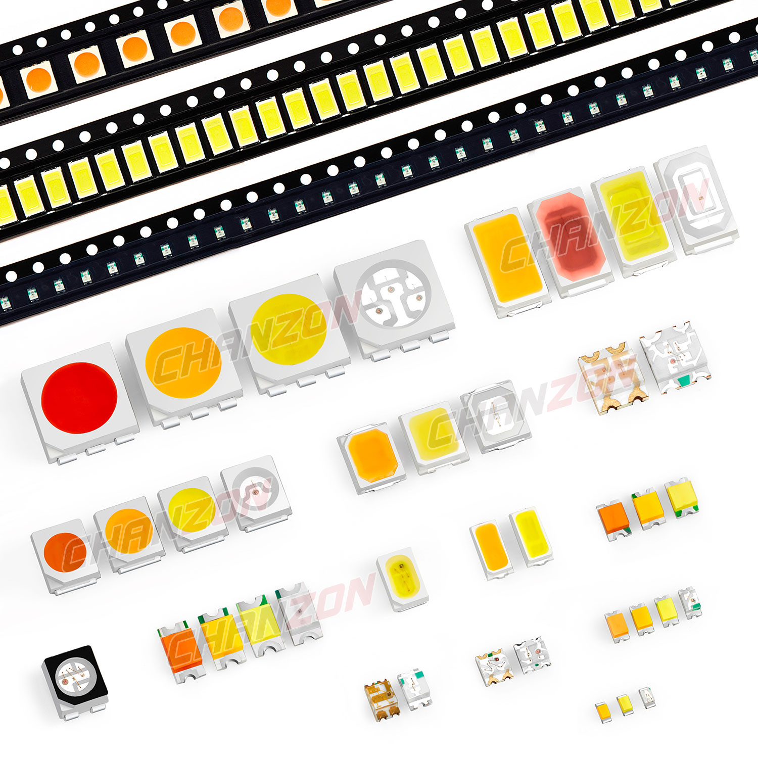 white red blue yellow orange green smd led 0603//0805//1206 light emitting diode