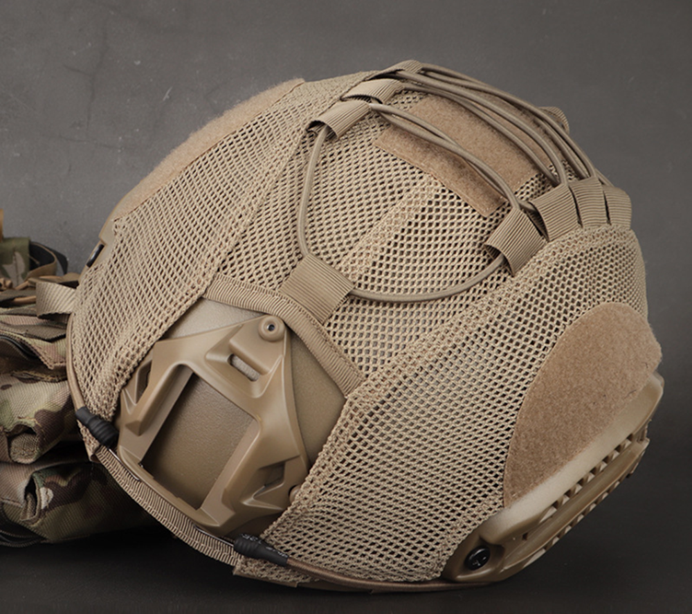 军事配件战术头盔罩,用于快速mh pj bj头盔气软式彩弹陆军头盔罩