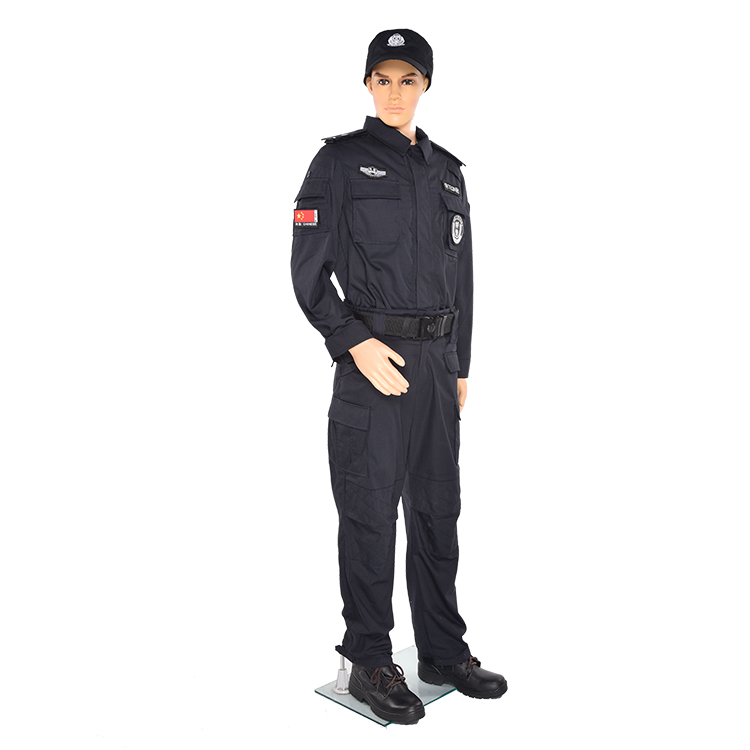 Wholesale design security guard uniform for security guard officer uniforms black security uniform