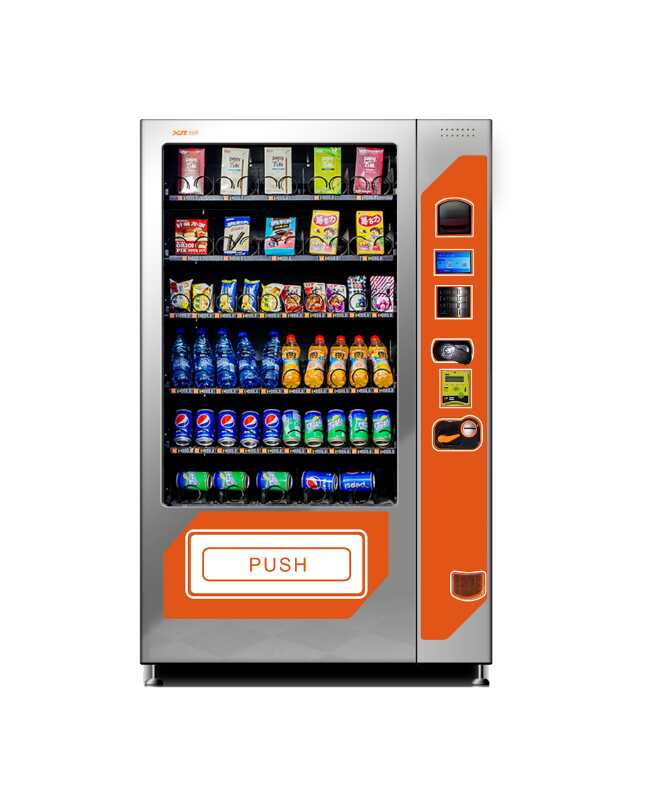 自助服务585w高性价比饮料和零食自动售货机 - buy drink and snack