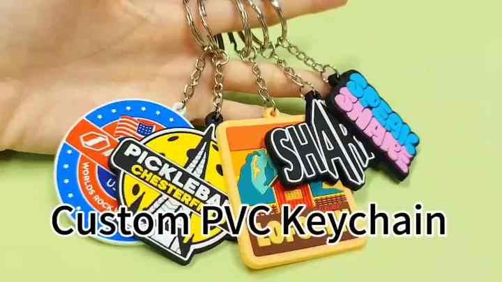 Keyring Custom 3D Silicone Keyring Name Logo Soft PVC Rubber Key Chain ...