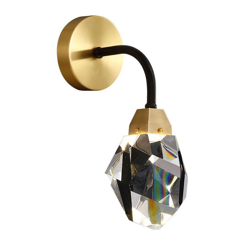 Exterior Led Wall Bracket Pack Light  Outdoor Indoor Led light Beautiful design bedside decorative Crystal bubble wall lamp