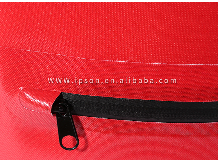 Customized  waterproof TPU roll top first aid kit cooler backpack for outdoor