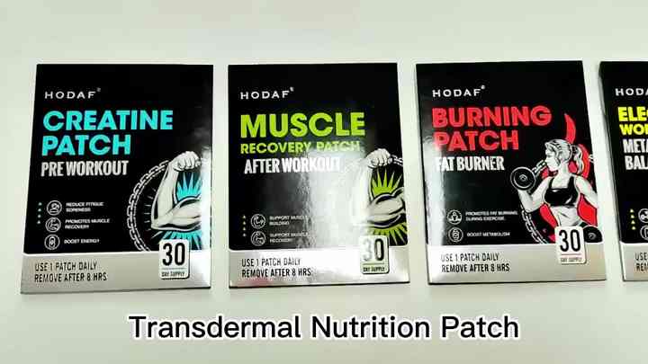 Electrolyte Workout Patches Transdermal Absorption Fast Hydration ...