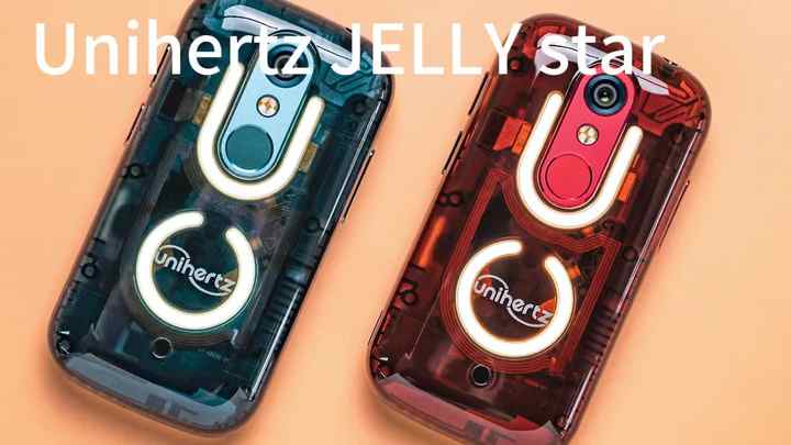 Unihertz(ユニハーツ) 煩く Jelly Star 3.0型 8GB/256GB レッド SIM 