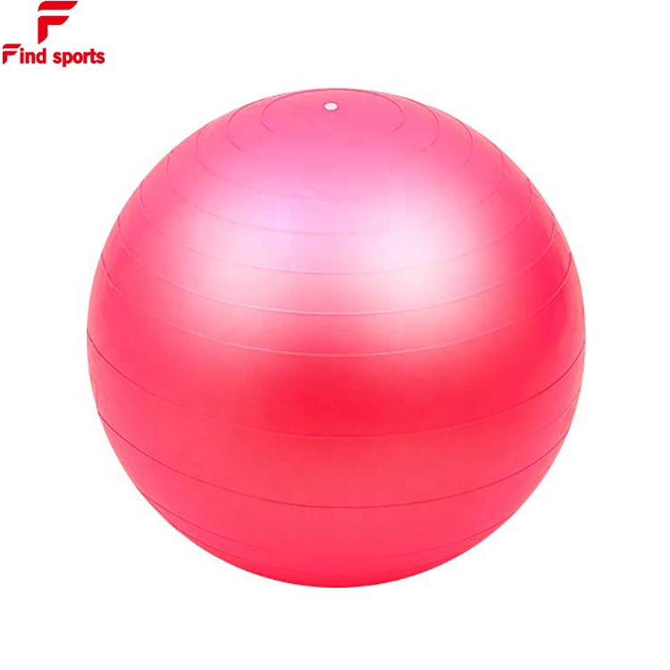 FVB спортивные изготовленным на заказ логосом OEM тренажерный зал Швейцарский баланс 16P бесплатная ПВХ йога пилатес мяч 55 см 65 см 75 см