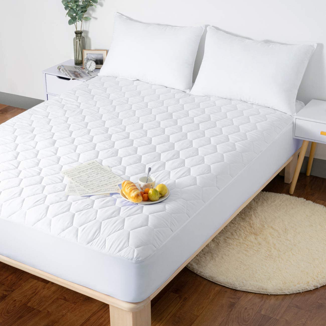 Экологичный мягкий дышащий бамбуковый защитный чехол для матраса из хлопка