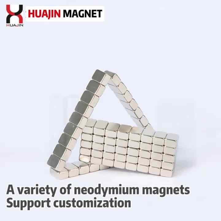 Powerful N35 N40 N52 Square and Rectangular Neodymium Magnets Strong ...