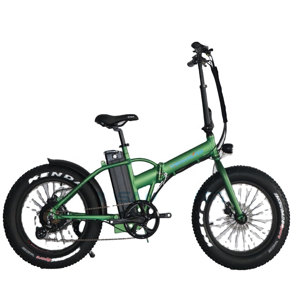 Новые 70 км Электрический складной велосипед Fat Tire Сделано в Китае