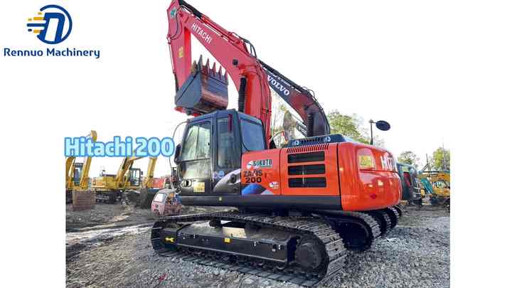 24 Ton Used Hitachi ZX240 Excavator - Reliable Performance