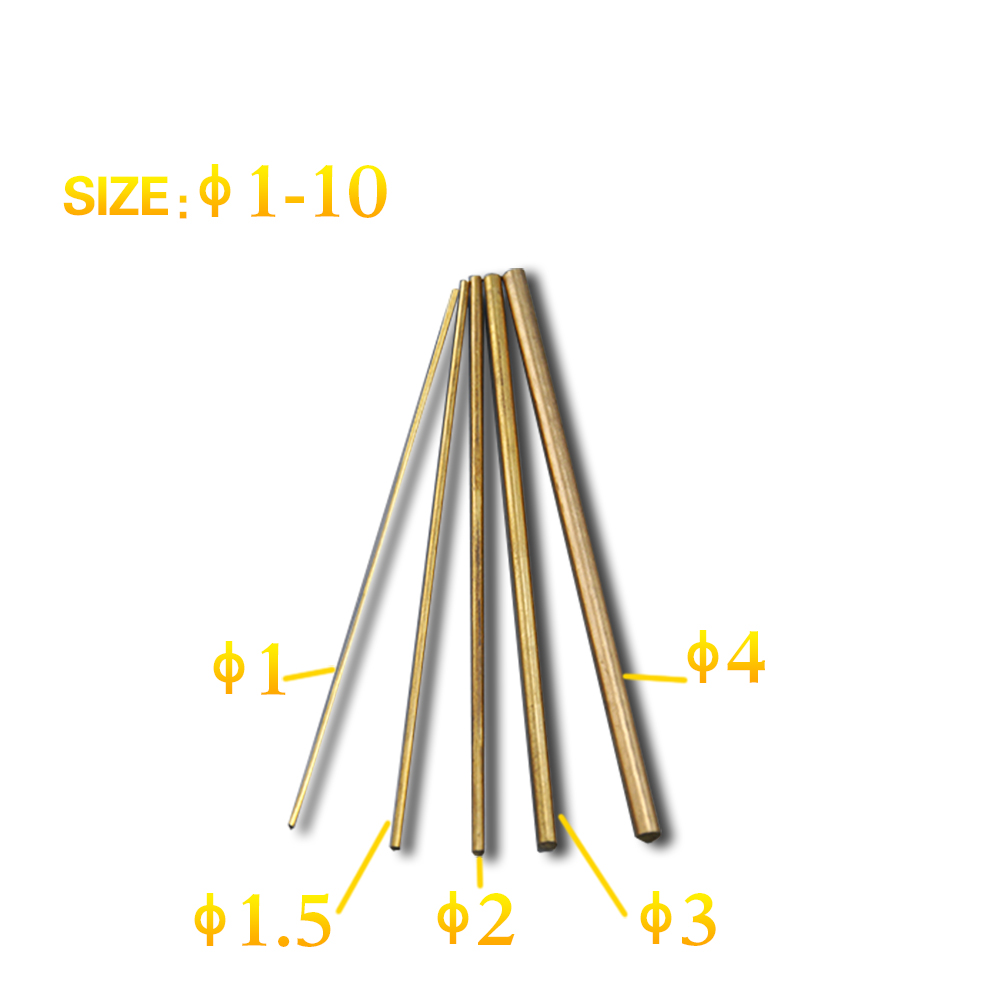 Brass Electrodes Rod fit EDM Machine Spark Erosion Drilling Machine Round Rod Brass Sheet Hexagon Electrode