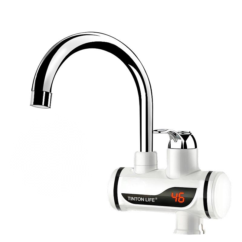 Электрический кухонный водонагреватель, кран, смеситель для мгновенной горячей воды, Электрический смеситель для воды с подогревом