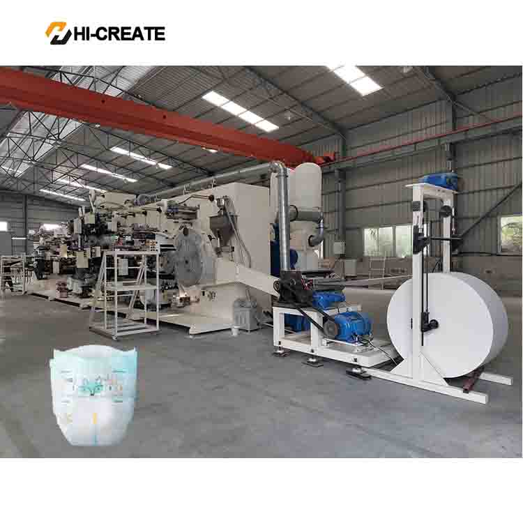 Yüksek Kaliteli Ikinci El Bebek Bezi Makinesi