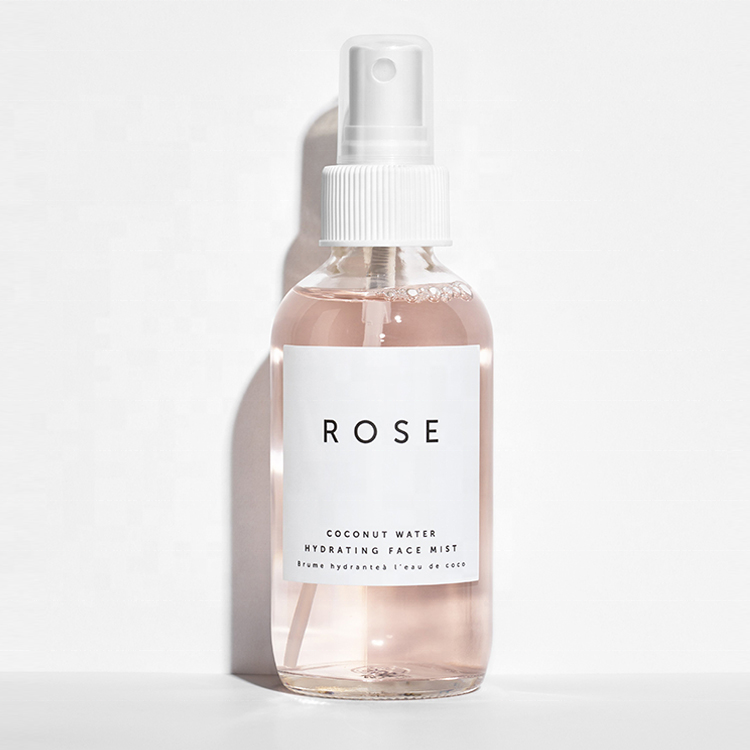 Professional Skin Care Fresh Facial Mist for Glowing Skin No Dyes or Alcohol Pure Bulk Rose Water Supplier