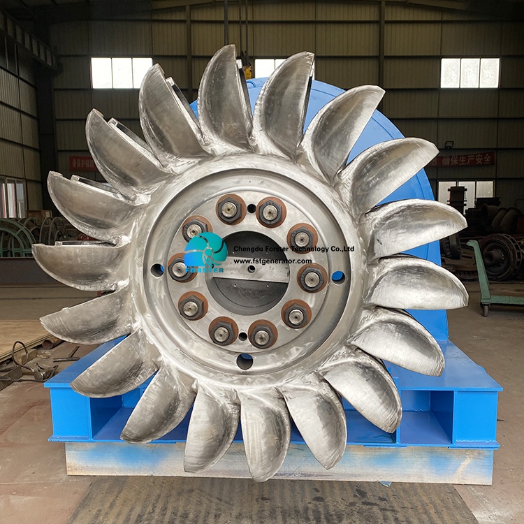 Turbine hydroélectrique Kaplan 3000 W 230 V - Eolienne - Rue du Commerce