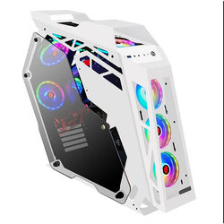 Hot vendas Temperado Fresco, Moderno Barra de Desktop PC Case Computer Gaming para Internet cafés Especiais E-esporte/