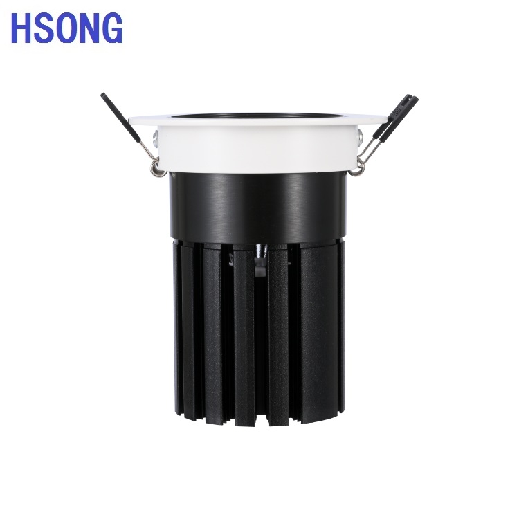 Высококачественный комнатный точечный квадратный светодиодный потолочный светильник с регулируемой яркостью 12 Вт