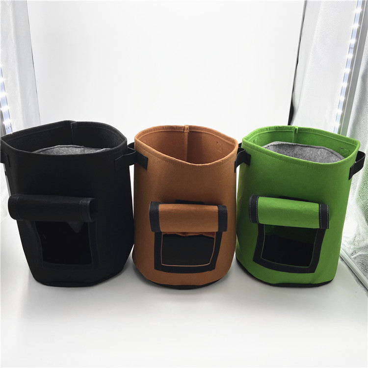 Прямая продажа с фабрики, оптовая продажа, садовые мешки для выращивания растений, мешки для выращивания из фетра и картофеля