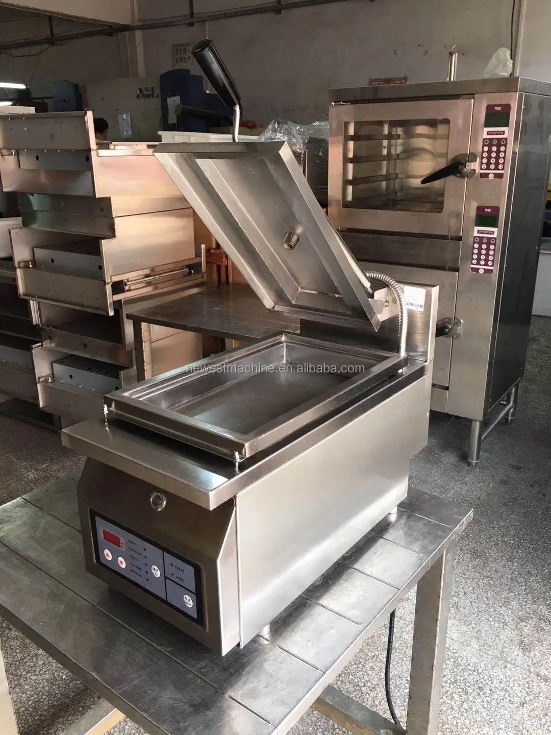 高品质锅贴机饺子南联盟/油炸饺子机器/面团锅贴 - buy dough fried