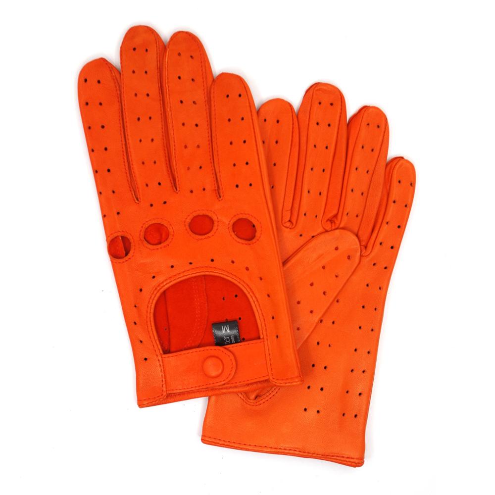 LUXURY SOFT COMFORTABLE SHEEP NAPPA LEATHER BIKE BIKER’S CAR BUS DRIVING GLOVES