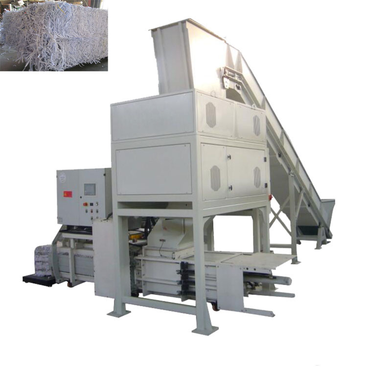 Переработка отходов, высокопроизводительная машина для измельчения картонных коробок