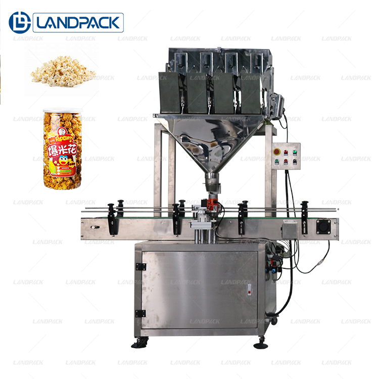 Land pack высокоскоростная машина для розлива гранул для банок