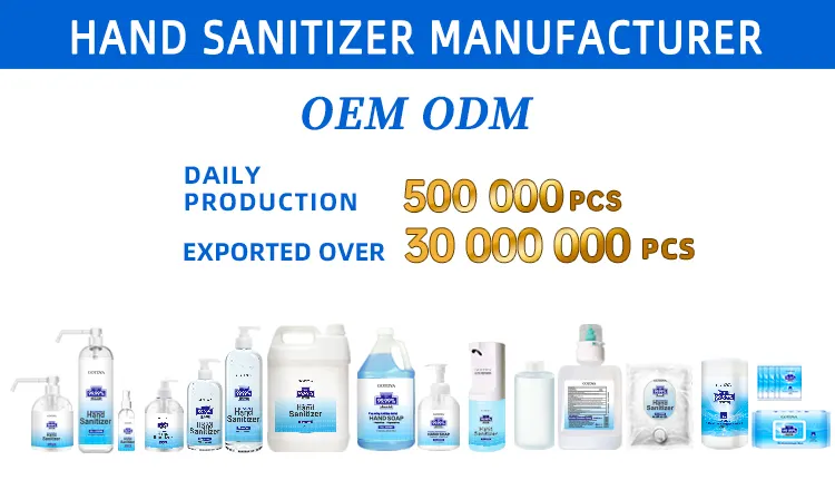 Custom private labels 1L 70% 75% 80% ethanol alcohol hand sanitiser gel antibacterial desinfection hand wash liquid sanitizer