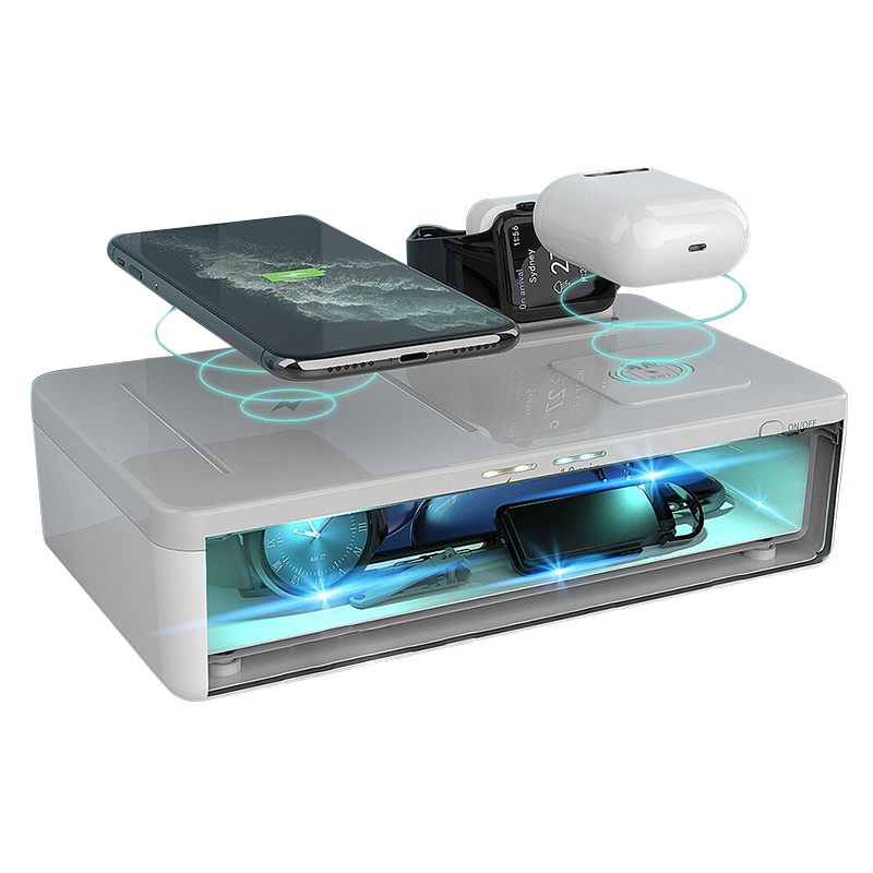 Стерилизатор для мобильного телефона от бактерий, дезинфицирующее средство, коробка для очков, наушников, маленькие игрушки, коробка для стерилизации УФ-лампы