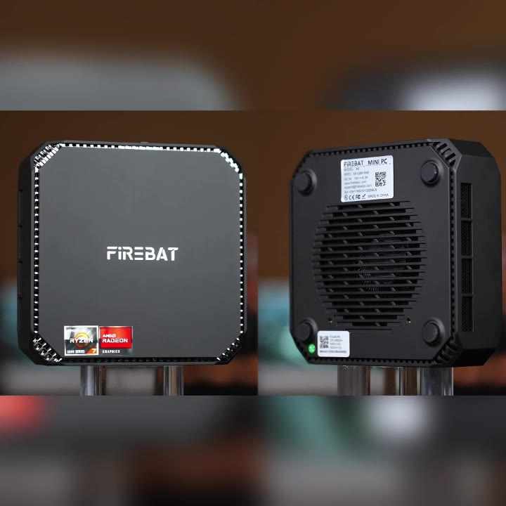 FIREBAT A6 MiniPC - AMD Ryzen 7, 16GB DDR5, 512GB SSD, Dual Band