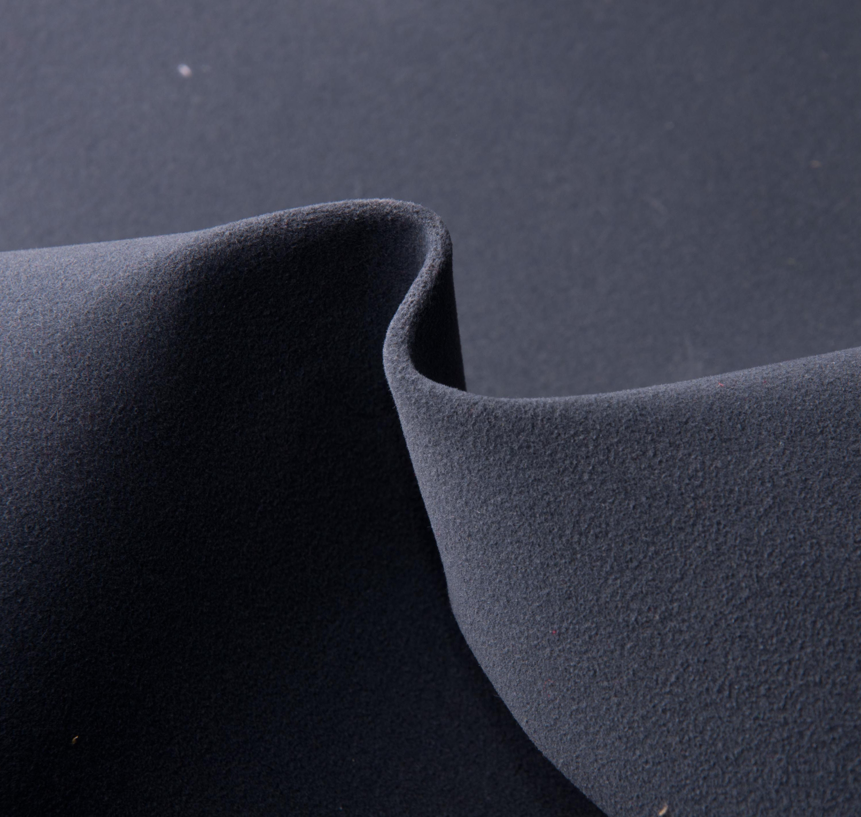 出厂价仿麂皮面料油双层植绒鞋用绒绒 - buy suede,double flocking