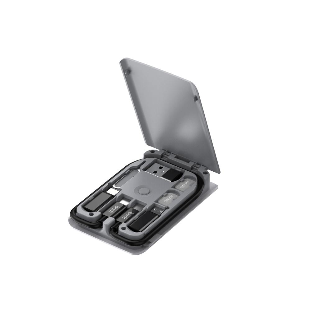 Новое быстрое зарядное устройство budi 15 Вт, беспроводное зарядное устройство по хорошей цене с usb-кабелем 3 в 1 и переходником micro-usb type-c