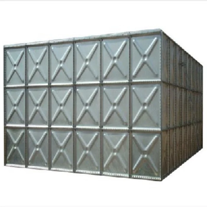 3 года гарантии Высокое качество горячего погружения оцинкованные стальные панели болтами Собранный резервуар для воды для пожаротушения хранения воды